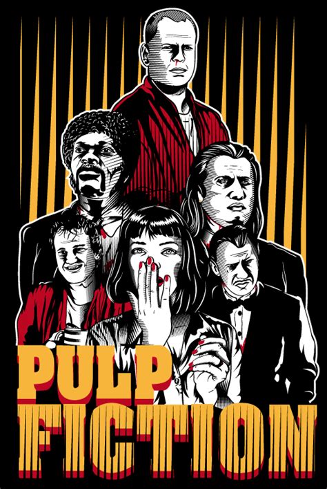 Pulp fiction fan art | Behance