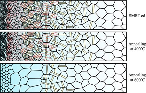 Schematic Diagram Of The Gradient Microstructural Evolution In Smrt Ed Download Scientific