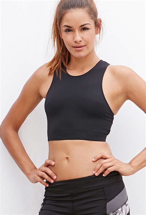 Crisscross Back Athletic Crop Top Womens Workout Outfits Cute