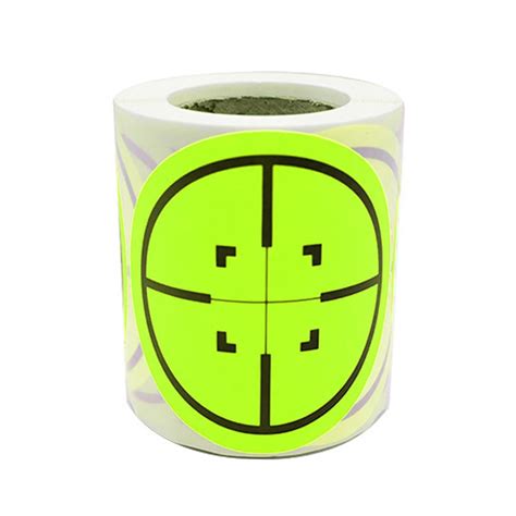 Ruoying Target Stickers 3inch Self Adhesive Reactive Targets For