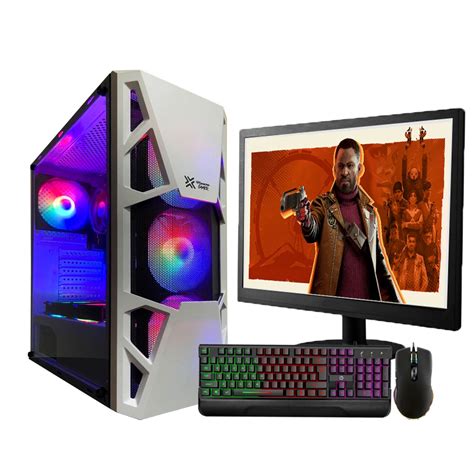 Pc Gamer Completo I7 8Gb ssd 480GB Placa de vídeo R7 240 Monitor 21 5