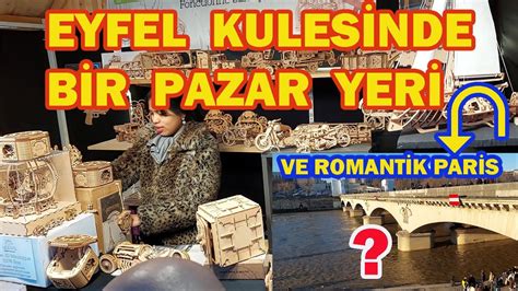 Eyfel Kules Nde B R Pazar Yer Dans E Lence Romant K Seine Nehr