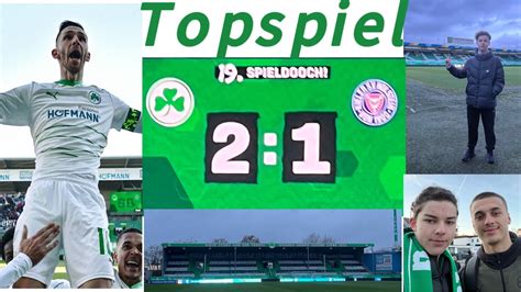 F Rth Springt Im Topspiel Der Liga Auf Platz Spvgg F Rth Vs