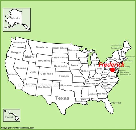 Frederick Md Location On The U S Map 24408 | Hot Sex Picture