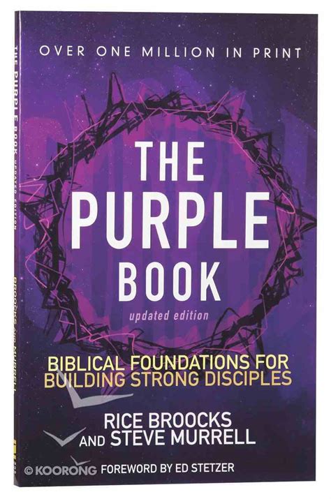 The Purple Book By Rice Broocks Koorong