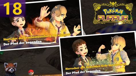 Pokémon Purpur 18 Herrscher der Drachentäuschung und Herrscher der