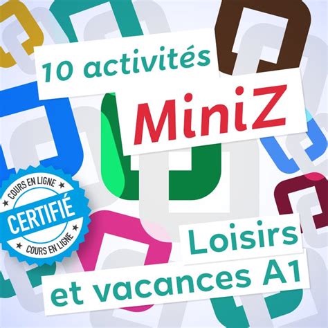 10 Activités De Vocabulaire Fle Sur Les Loisirs A1 Les Zexperts Fle