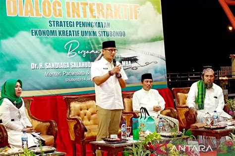 Menparekraf Fokus Tingkatkan Usaha Pelaku Umkm Dan Ciptakan Lapangan