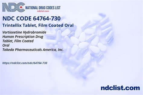 Ndc Trintellix Tablet Film Coated Oral