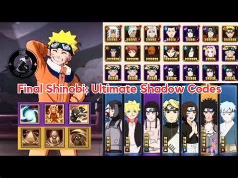 Final Shinobi Ultimate Shadow Codes Youtube