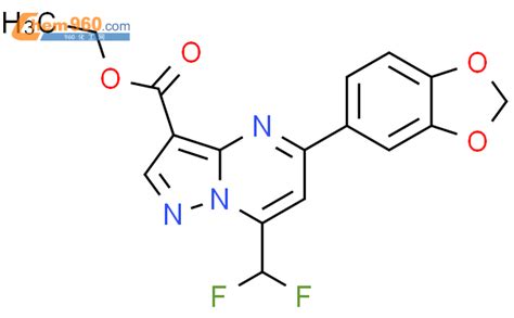 Benzo Dioxol Yl Difluoromethyl Pyrazolo A