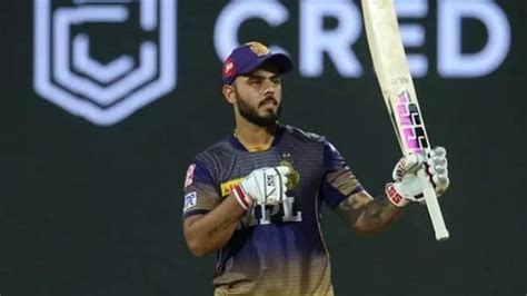 Ipl 2023 Kkr के कप्‍तान Nitish Rana पर लगा 12 लाख रुपये का जुर्माना