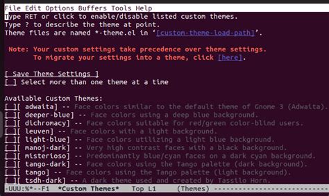 How To Use Emacs Themes Linux Consultant