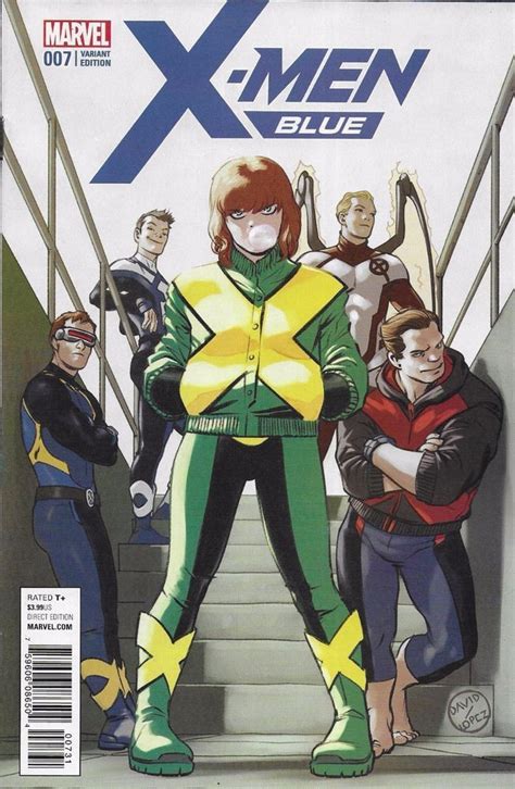 Marvel X Men Blue Comic Issue 7 Limited 1 In 25 Variant Xmen Marvel