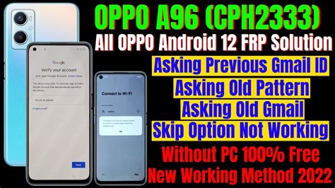 Oppo A Cph Frp Bypass Android Update Xyz All Oppo Frp