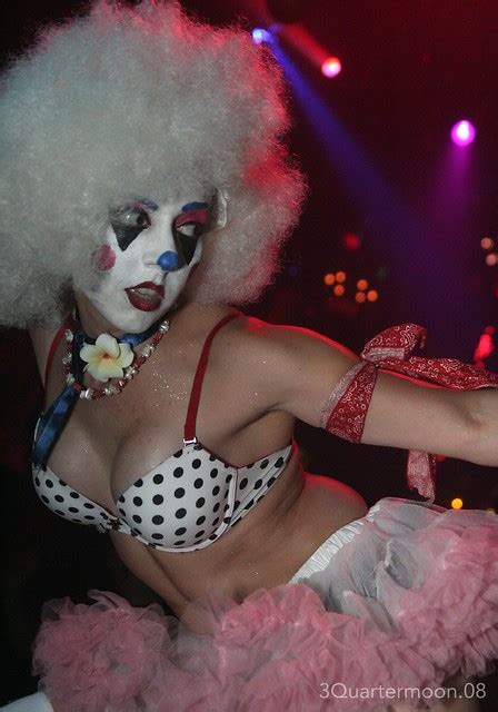 Sexy Clown Sexy Clown Go Go Dancer At A Nightclub In Holly… Flickr