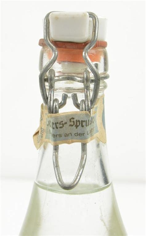 Worldwarcollectibles German Third Reich Era Water Bottle With Content