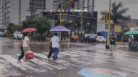 Lluvias en Lima septiembre 2023 Este es el pronóstico oficial del Senamhi