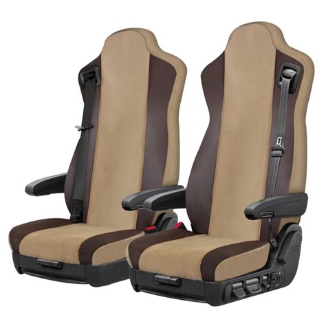 Housses Camion Iveco S Way En Alcantara Assise Pliable