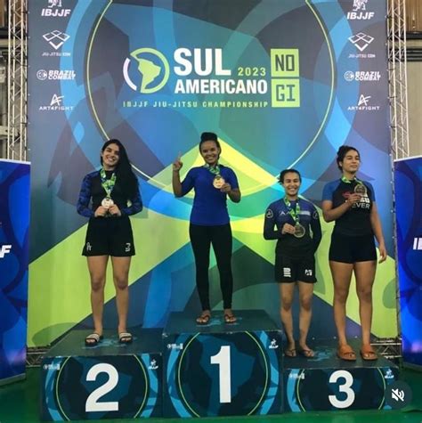 Campeã Sul Americana de jiu jitsu agradece apoio de Ruy após conquista