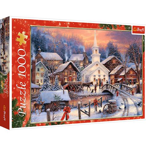 Puzzle 1000 Trefl Białe Święta