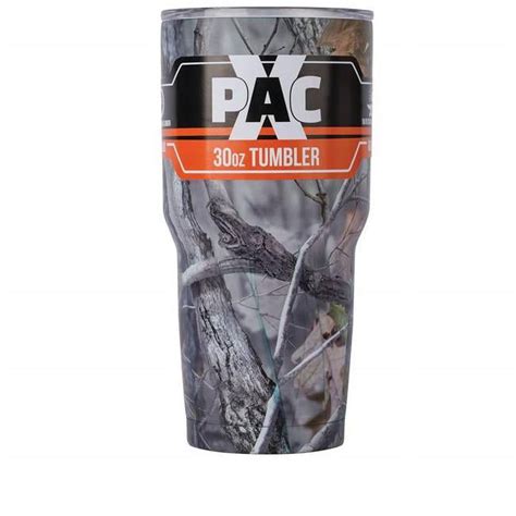 XPAC KTXTUM30JX 30 Oz Double Vacuum Wall Tumbler With Lid With JX Camo