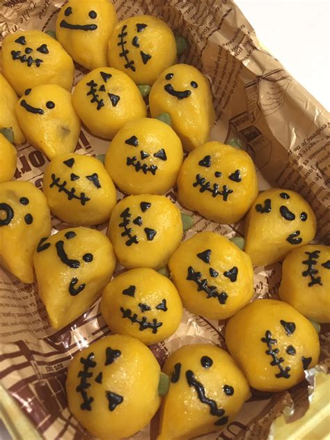 ハロウィンの手作りお菓子はこれで決まり！簡単なのにかわいくておいしい！カボチャ＆オバケのスイートポテト♪