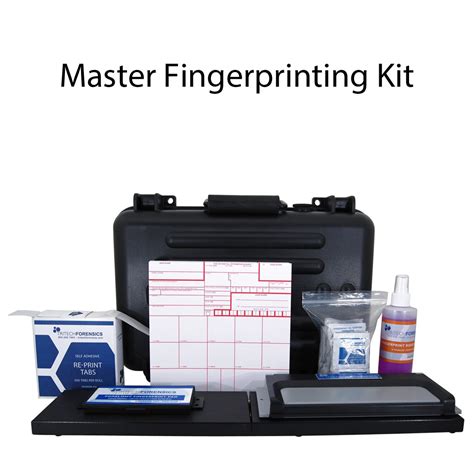 Porelon Pad Master Portable Fingerprinting Kit