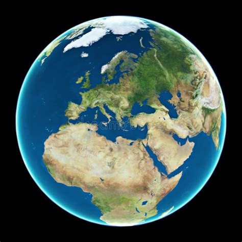 Europe On Planet Earth Stock Illustration Illustration Of Astronomy