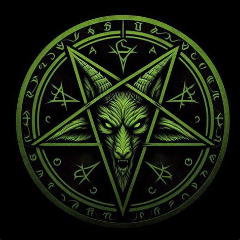 Green Baphomet By S8nlovesyou666 On Deviantart