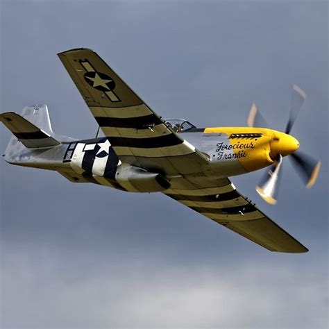 North American P 51d Mustang Ferocious Frankie Ww2 Fighter Planes