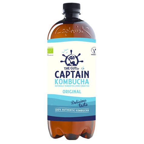 Organic Captain Kombucha Original The Gutsy Captain Kombucha