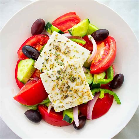 Classic Greek Salad Recipe Cart