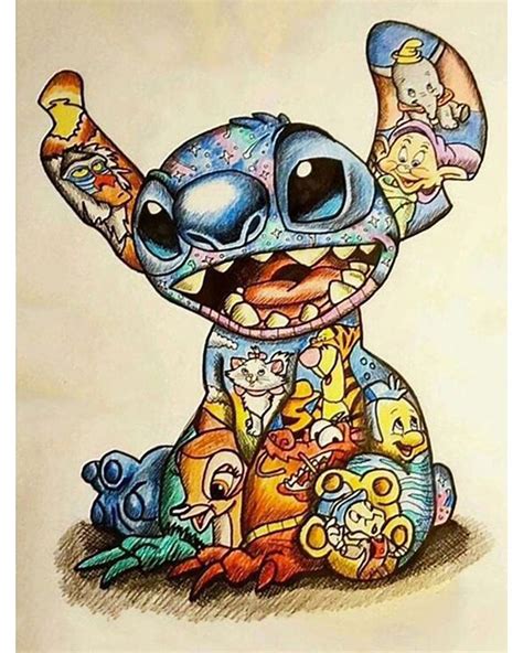 Offito Stitch Diamond Painting Kits for Adults Kids, Diamond Art for ...