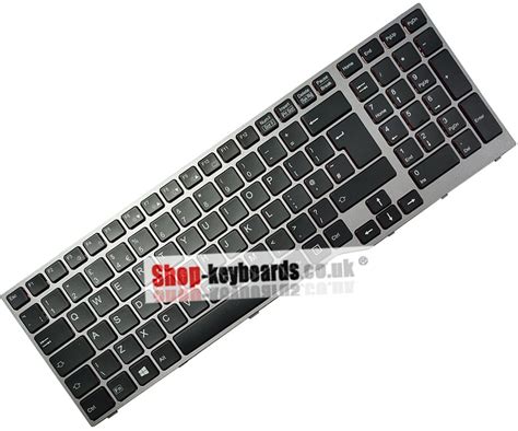 Fujitsu Lifebook E754 Laptop Keyboard Replacement US UK GR FR LA SP