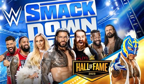 Friday Night SmackDown 2023 WWE Hall Of Fame Induction Ceremony