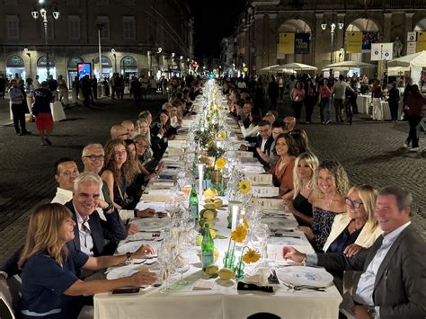 Sotto Il Cielo Di Parma Per La Cena Dei Mille Fotogallery