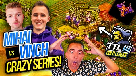 Vinchester Vs Mihai In A Crazy Series Titans Gold League Ageofempires