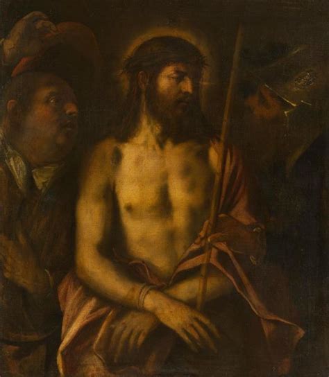 Ecce Homo Titian Painting Reproduction Topofart