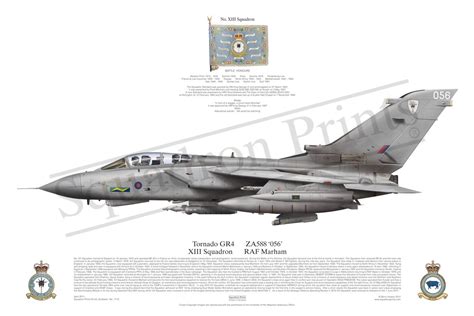 Tornado Gr4 Print Squadron Prints