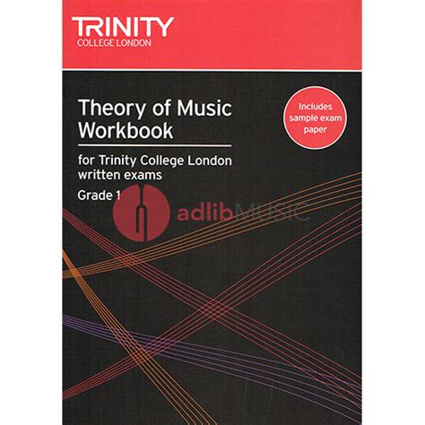 Trinity Theory Of Music Workbook Grade 1 Theory Trinity Tg006509