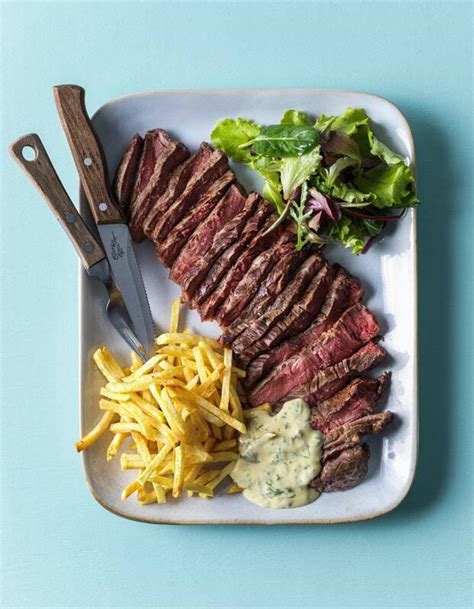 Entrecôte sauce béarnaise et frites allumettes Spar Colruyt Group