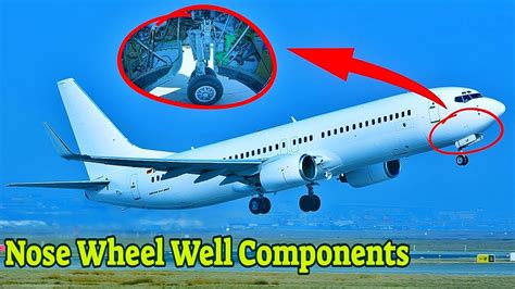 Boeing 737 800 Nose Wheel Well Components Aviation 2304