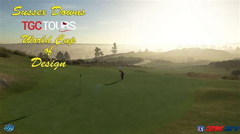 Pga Tour 2k21 Sussex Downs World Cup Of Design Youtube