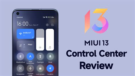 MIUI 13 Control Center Review And Comparison Xiaomiui Net