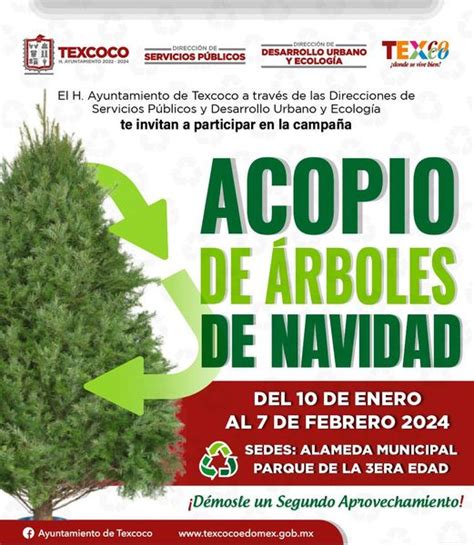 Se Invita A Participar En La Campa A De Acopio De Rboles Navide Os