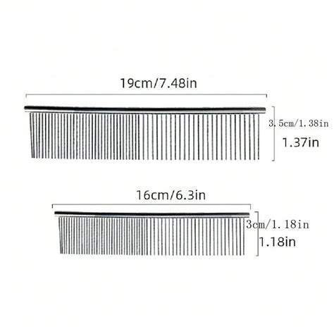 Peigne Antichute De Poils Pour Chien En Acier Inoxydable Peignes De