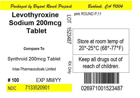 Levothyroxine Sodium Tablet