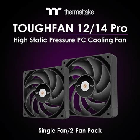 Thermaltake Toughfan Ex1214 Pro Are Now Available In White Hartware