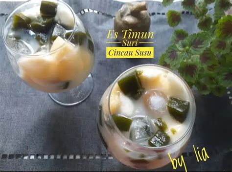 Resep Takjil Es Timun Suri Cincau Susu Segar Dan Nikmat Okezone